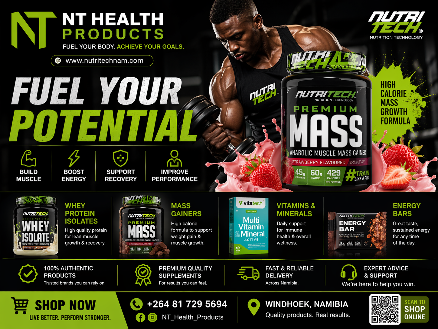 Muscle Building Supplements Namibia for Sale